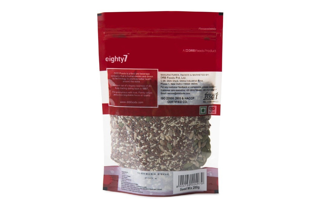 Eighty7 Seed Mix    Pack  200 grams